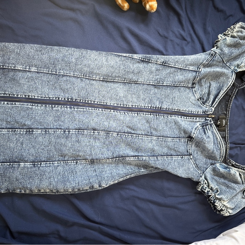 Women's Blue Denim Dress
